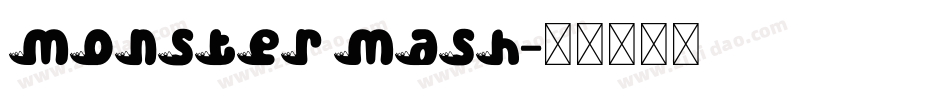 Monster Mash字体转换